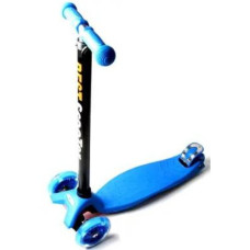 Детский трехколесный самокат Scooter MAXI со светящимися колесами